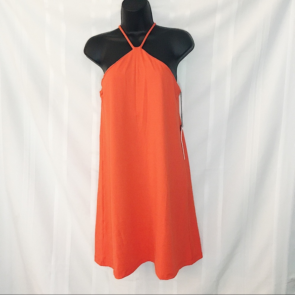 NWT Susana Monaco |Racerback Shift Dress in Sunset